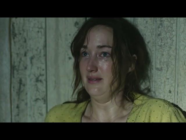 Ashley Johnson Give's Ellie Her Knife Death Scene Marlene The Last of Us HBO Season 1 Episode 9