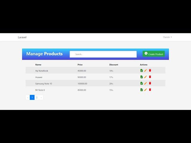 Laravel 6 CRUD Operation  ( Create Read Update Delete ) Part-2