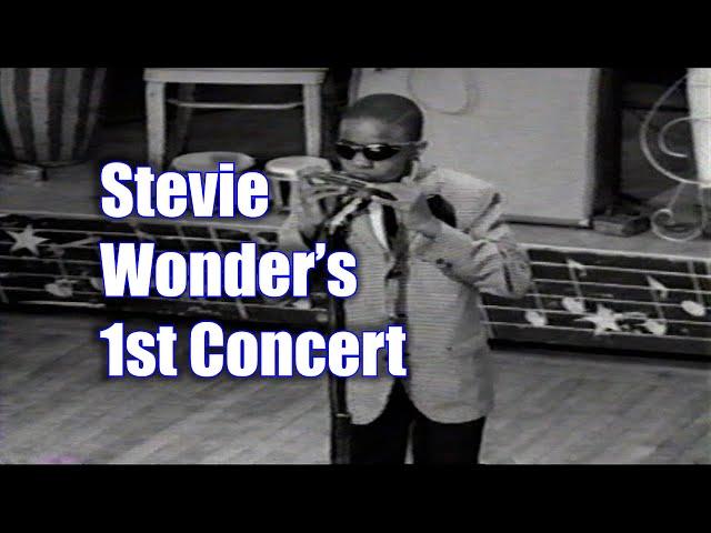 One of Stevie Wonder's 1st Concerts: The Epic 1963 Motortown Revue with Marvin Gaye & The Supremes!