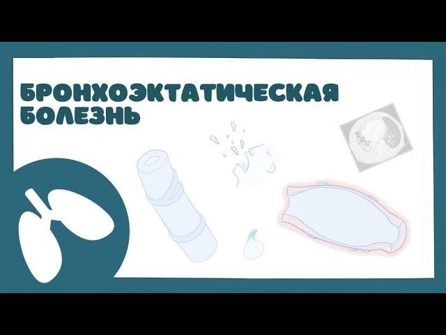 Бронхоэктазы БЭБ - причины, патогенез, симптомы, диагностика, лечение (пульмонология) лекция