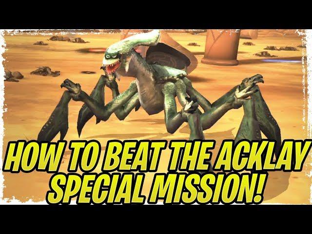 How to Beat The Acklay Special Mission Guide! Win With ALL Geonosians Alive! | Galaxy of Heroes