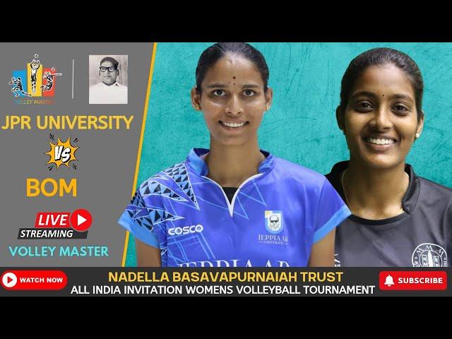 JPR  VS  BOM |NBP TRUST ALL INDIA WOMENS VOLLEYBALL TOURNAMENT 2024 |