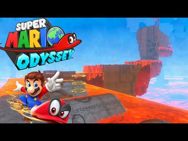 Super Mario Odyssey but it's my first time at DARKER SIDE KINGDOM!! *AND 100% ENDING!!!*