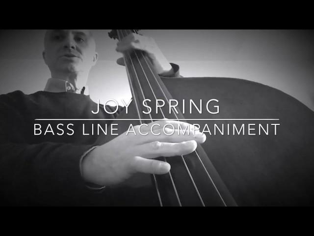 JOY SPRING BASS LINE PLAY ALONG BACKING TRACK