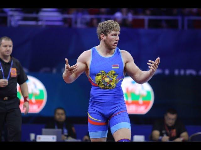 Artur Aleksanyan vs Aleksandr Golovin 97kg  1/2 финала  Евро-игры 2019