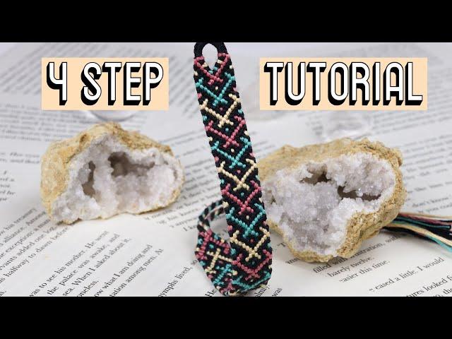 PROGRESSING CRISS CROSS BRACELET TUTORIAL [CC] || Beginner Friendly