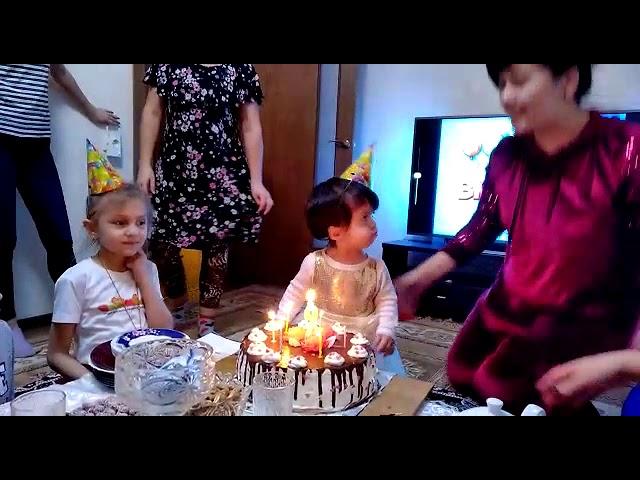 Mahinur's second birthday