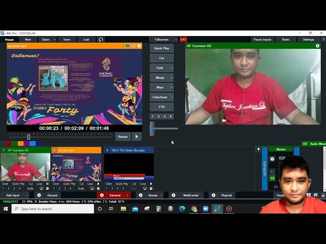 How to connect your Vmix Camera to your Zoom