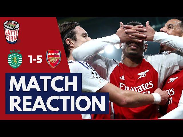 Sporting Lisbon 1-5 Arsenal - Match Reaction *LIVE*