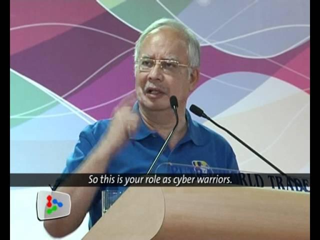 Najib launches social media group to intensify BN's cyber campaign