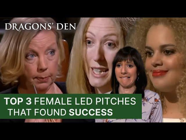 Top 3 Female-Led Pitches That Found Success | Dragons' Den