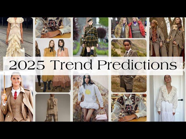 2025 FASHION TRENDS