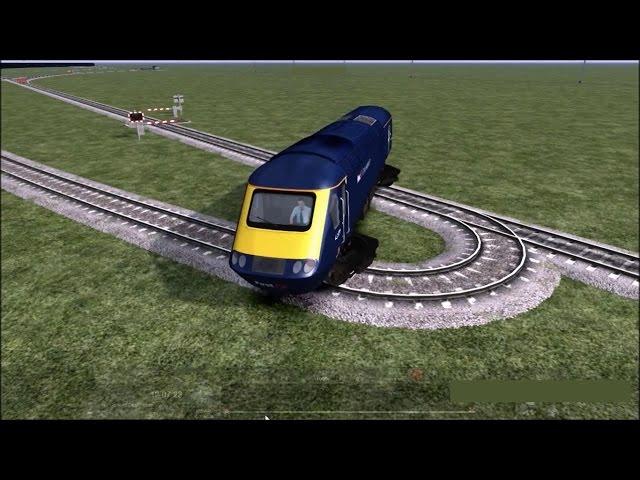 Train Simulator 2015: Sharpest curve for trains! Scherpste bocht voor treinen!