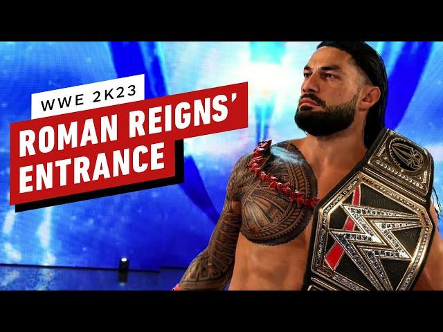 WWE 2K23: Roman Reigns Full Ring Entrance