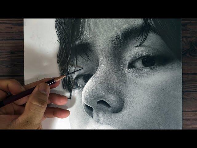 DRAW with ME! Hyper Realistic Pencil Shading, Drawing in Real-Time