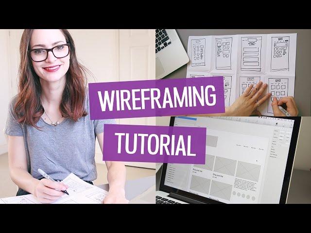 How to wireframe a website | CharliMarieTV