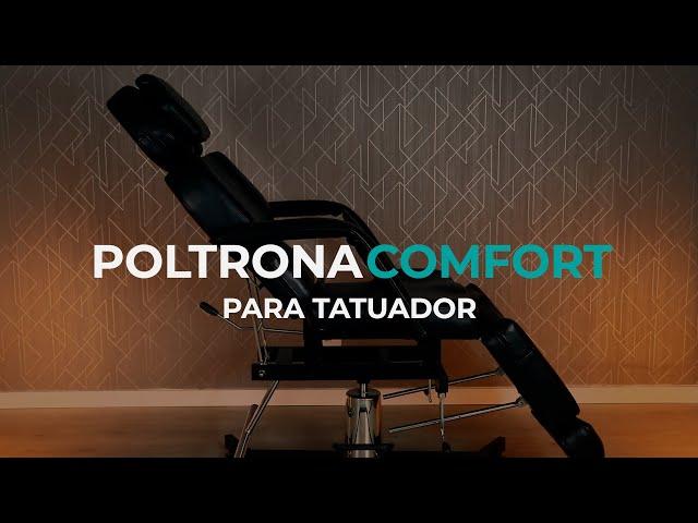 Maca Poltrona Hidráulica Comfort para Tatuador - Estek