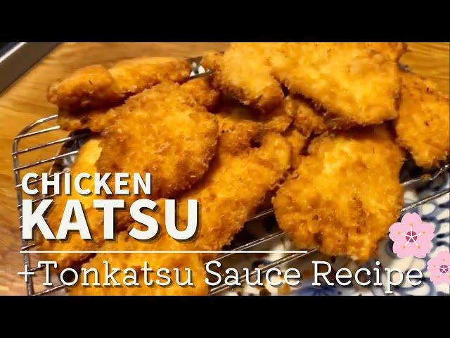 Katsu (+Tonkatsu SAUCE) Recipe | Japanese Singing Cooking Man