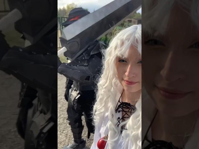 BERSERK COSPLAY DUO #cosplay #viral #berserk #manga #craft #guts #griffith #viralvideo #cosplayer