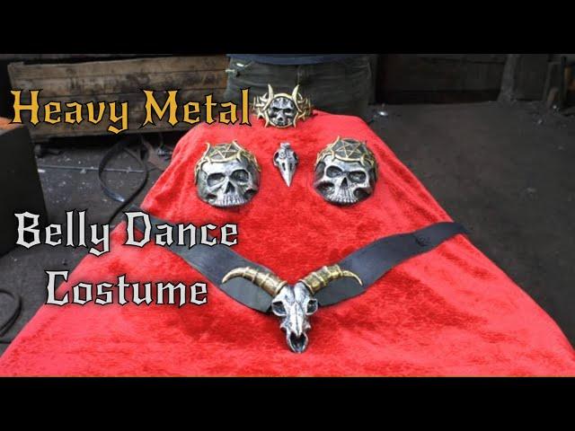 Making a Metal Belly Dancer Costume for Diana Bastet