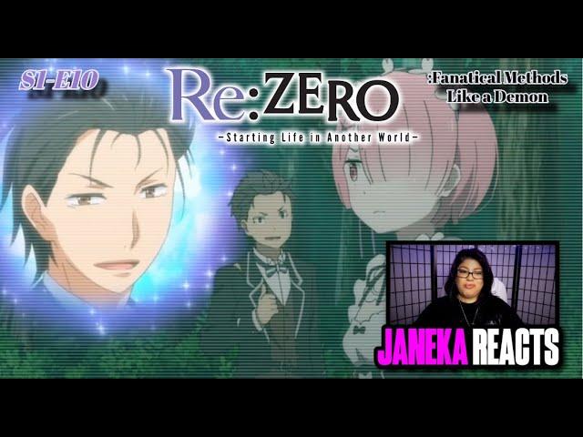 Re:ZERO s1e10 "Fanatical Methods Like a Demon" reaction