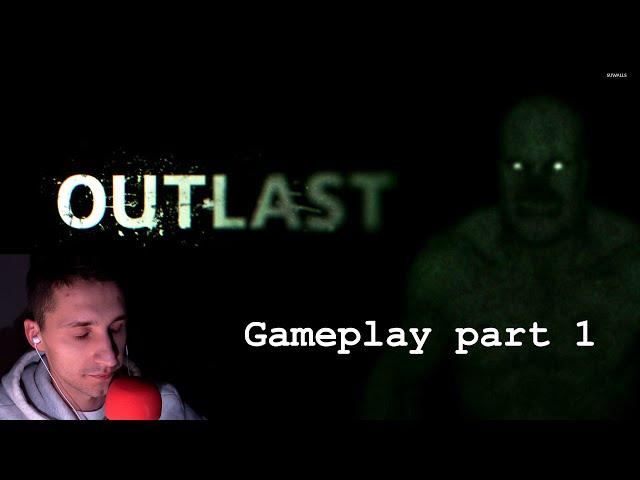 (ASMR) Outlast Gameplay Part 1 - whispered/soft spoken walkthrough a horror game - English/Polish