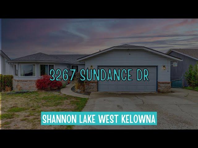 3267 Sundance Dr  West Kelowna BC V4T 1S4 - West Kelowna Home For Sale