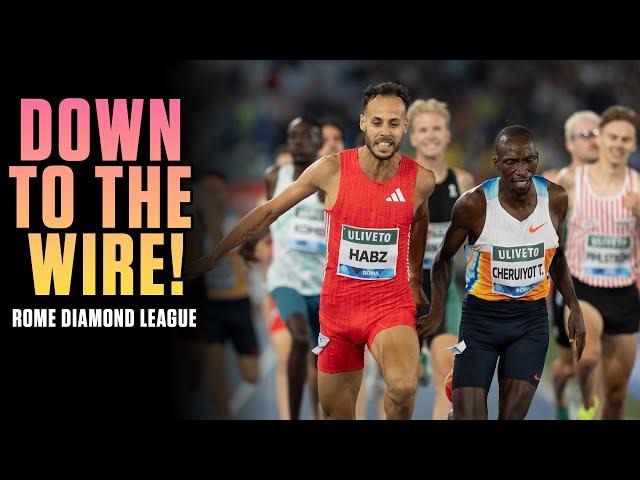 DOWN TO THE WIRE  IN ROME! | Mens 1500m Rome Diamond League 2025