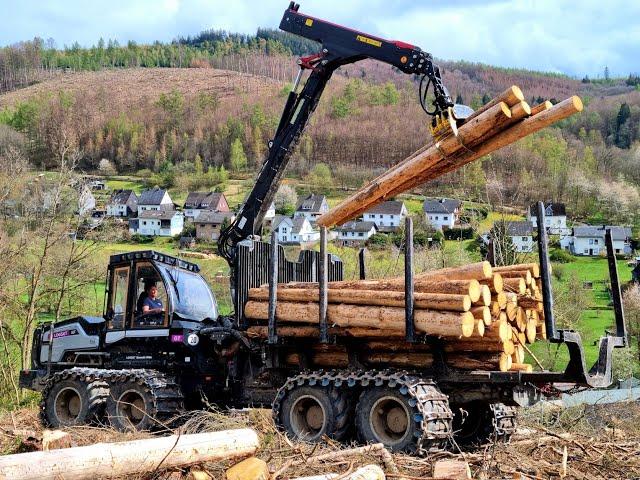  *Logset-logging* • Logset 8F GT • Forstunternehmen Krüger • Forwarder in Action • Part-1 