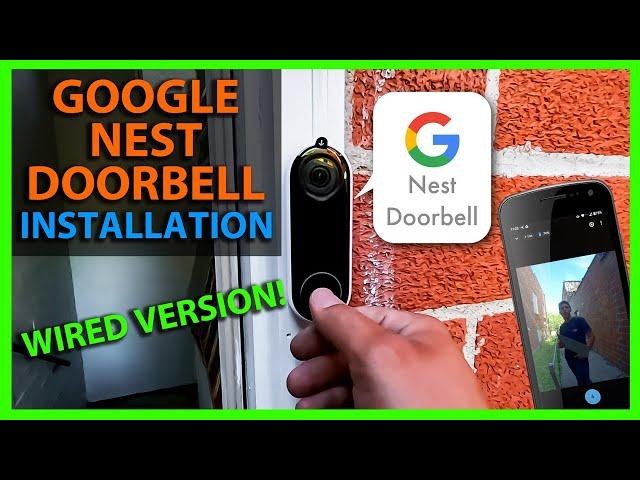 How To Install Nest Doorbell Wired With No Existing Transformer or Doorbell