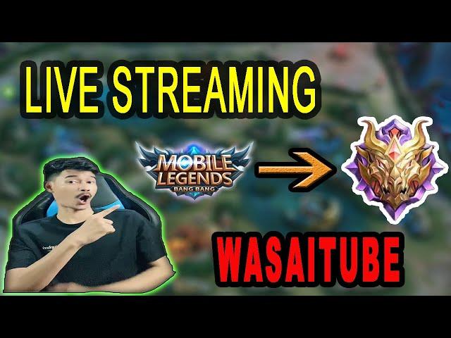 LIVE PUSH SOLO RANK  #mlbb #wasaitube #mobilelegends