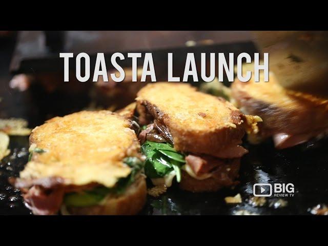 Events | TOASTA Launch | #FOODPORN | Cheese Toastie | Big Review TV