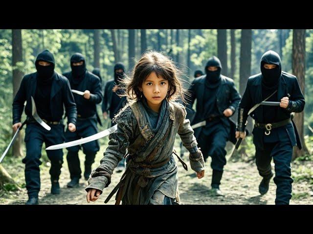 Kung Fu Movie: A beggar girl is chased by top assassins but is lucky saved by a masked master!