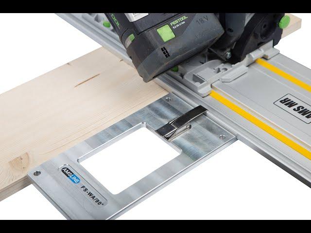 Угловой упор FS-WA 90 для направляющих шин Festool / Makita / AMS