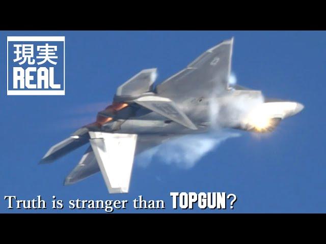 TOP GUN 顔負け！？本物の アメリカ戦闘機のヤバい飛行 22選 TOP22 US Fighter Most Jaw-dropping Maneuver F-22 F/A-18 F-35