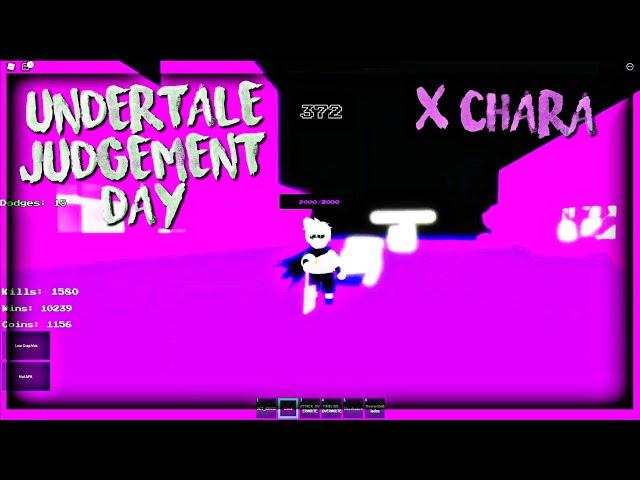 X Chara | Roblox Undertale Judgement Day