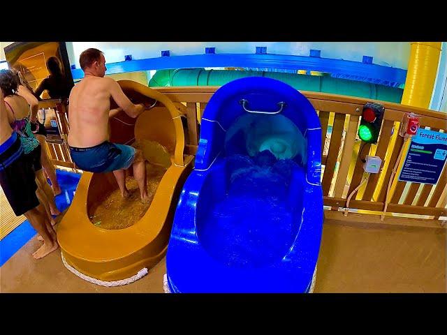 Forest Flume Body Water Slide at Great Wolf Lodge Naples #florida