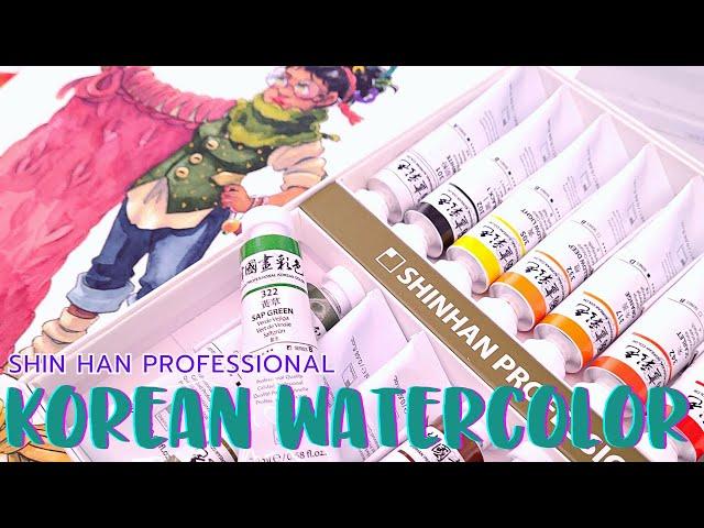 As Good As PWC? ShinHan Korean Watercolors Full Review including Fieldtest