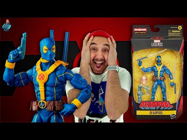 ПАПА РОБ И ГОЛУБОЙ ДЕДПУЛ??? РАСПАКОВКА ФИГУРКИ MARVEL LEGENDS BLUE DEADPOOL! ТОП РОБ ОБЗОР!