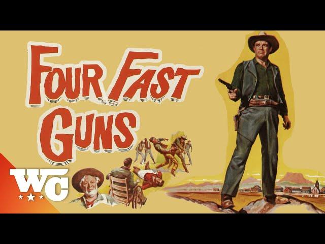 Four Fast Guns | Full 1960s Western Movie | James Craig | Western Central