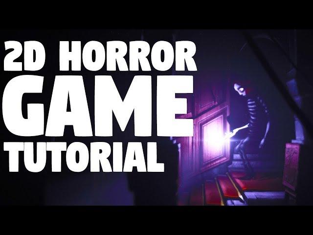 how to make a 2D horror game for halloween