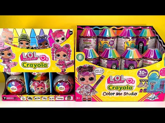 TONS of MYSTERY SURPRISE toys LOL Dolls ASMR Unboxing Mystery Boxes