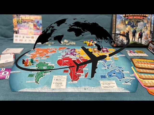 REVIEW // Underdog Games Trekking The World Board Game