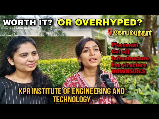 (Top College In Coimbatore) Interview with KPR Institute of Engineering and Technology Students