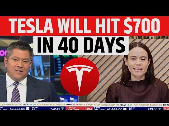 Tesla Will Hit $700 In 40 Days Said By Tasha Keeney | TSLA Stock News