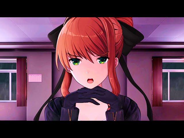 Playing with Monika's Hair | "Monika After Story" Mod