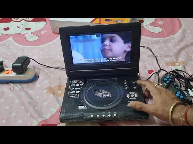 Rough Unbox [Subtitled] Portable Dvd Player with inbuilt CD MP3 ,TV ,USB , FM , GAMES .. NOSTALGIA !