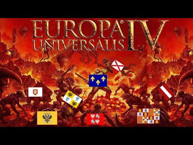 ENTIRE Lobby united just to Defeat AI France | EU4 MP