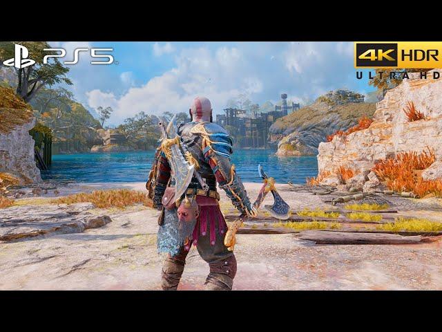 God of War Ragnarök (PS5) 4K 60FPS HDR Gameplay - (Full Game 100%) (Hardest Difficulty)