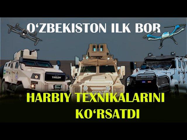 O‘ZBEKISTON HARBIY TEXNIKALARINI XALQQA KO'RSATDI